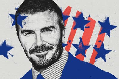 David Beckham, the very English face of America’s World Cup experience