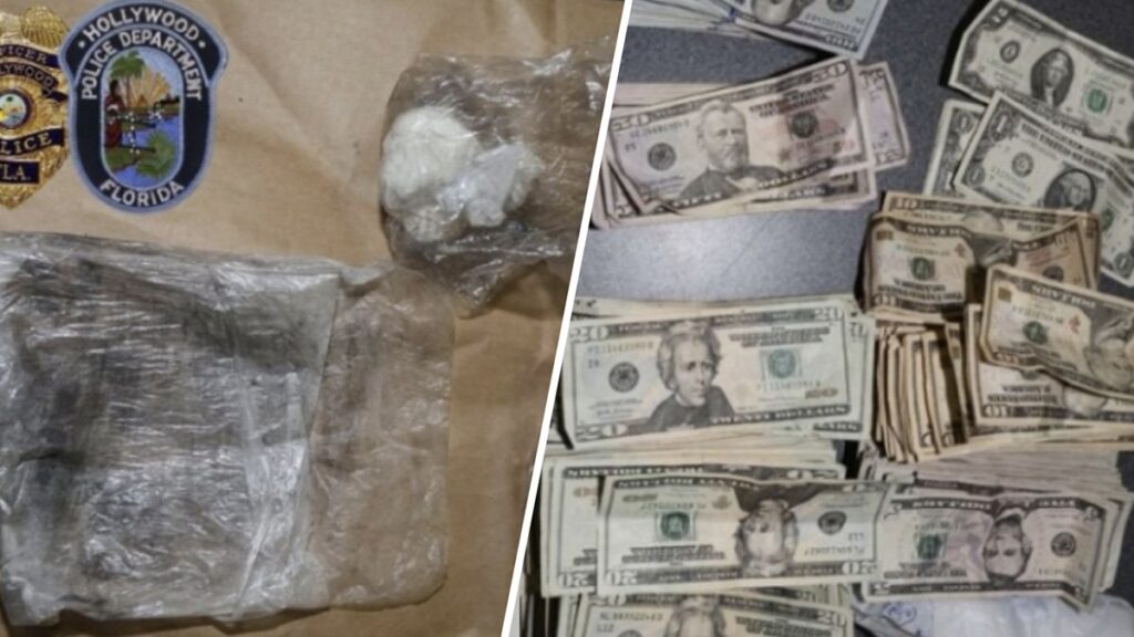 Hollywood detectives seize drugs, $60K in cash with help from SWAT Hollywood detectives seize drugs, $60K in cash with help from SWAT