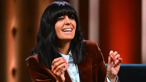 BBC Claudia Winkleman pictured on her chat show