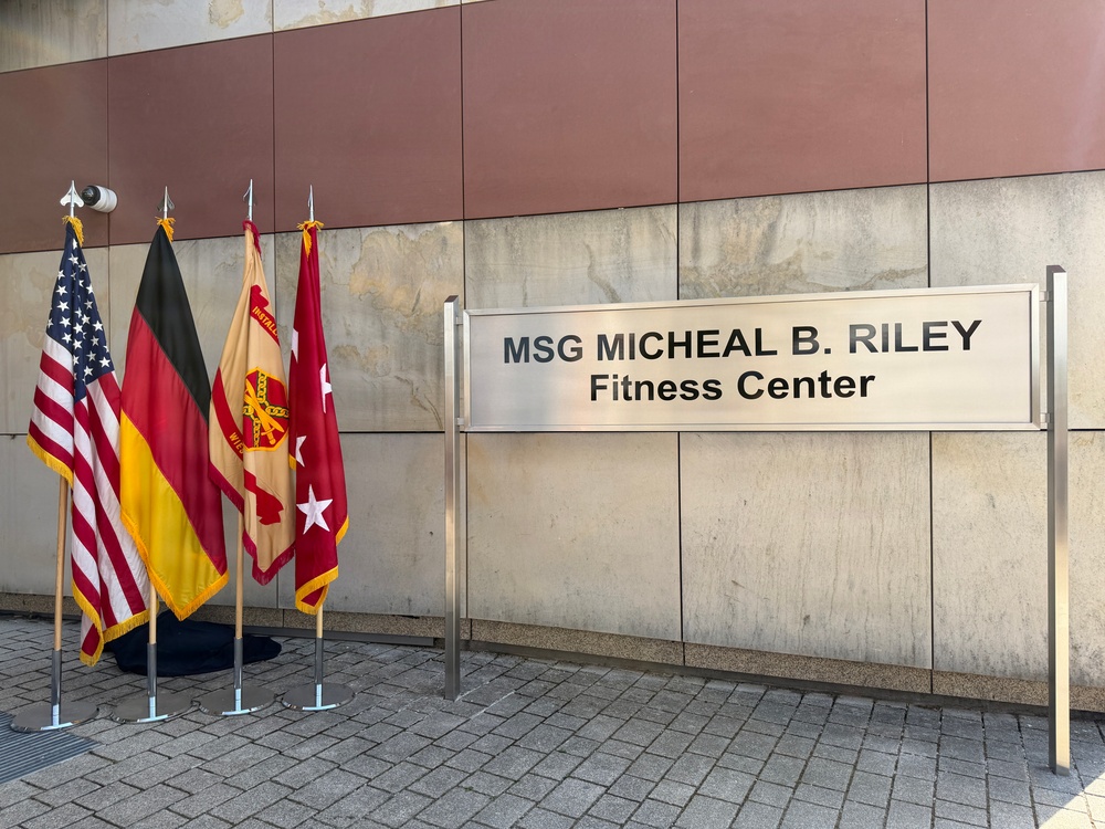 Wiesbaden Fitness Center renamed in honor of fallen Green Beret Wiesbaden Fitness Center renamed in honor of fallen Green Beret