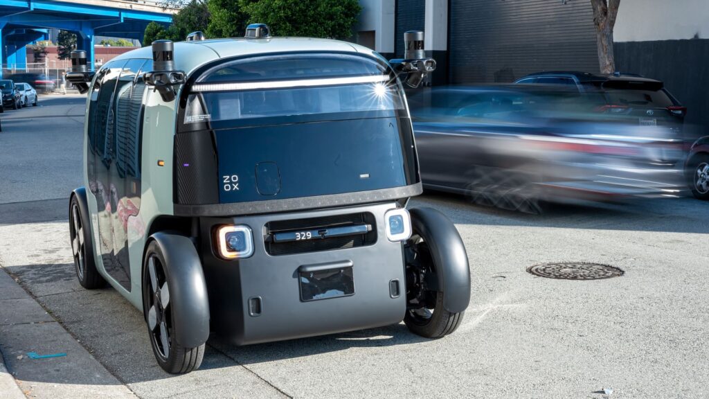 Amazon’s Zoox issues software recall after robotaxi drove into heavy smoke Amazon's Zoox issues software recall after robotaxi drove into heavy smoke