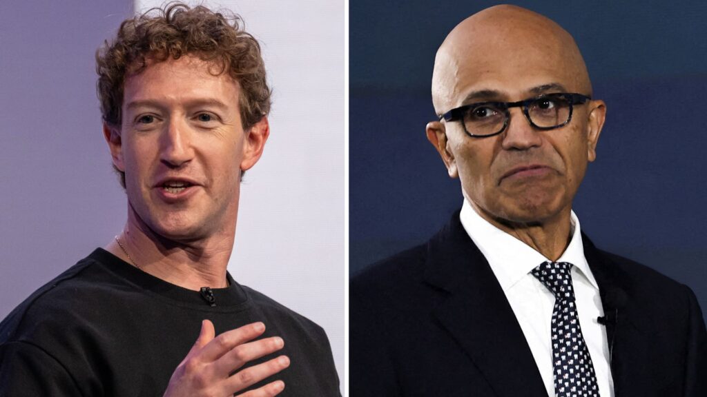 Meta tanks 9%, continuing record losing streak, while Microsoft jumps 15% as AI trade splits Meta tanks 9%, continuing record losing streak, while Microsoft jumps 15% as AI trade splits