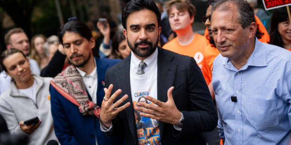 Democratic socialists top MAGA candidates among voters in CNBC's All-America poll