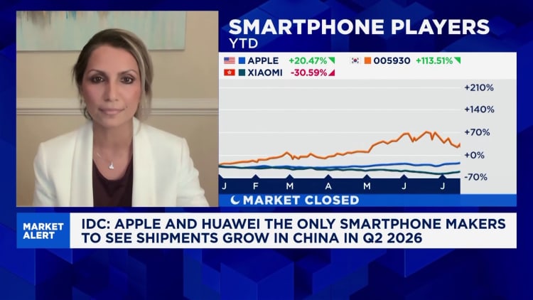 Apple will continue to see growth in Q2 despite price hikes as China market pulls demand ahead: IDC