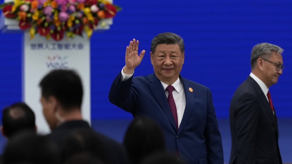 Xi pitches China as AI partner to developing world, warns against risks and security overreach Xi pitches China as AI partner to developing world, warns against risks and security overreach