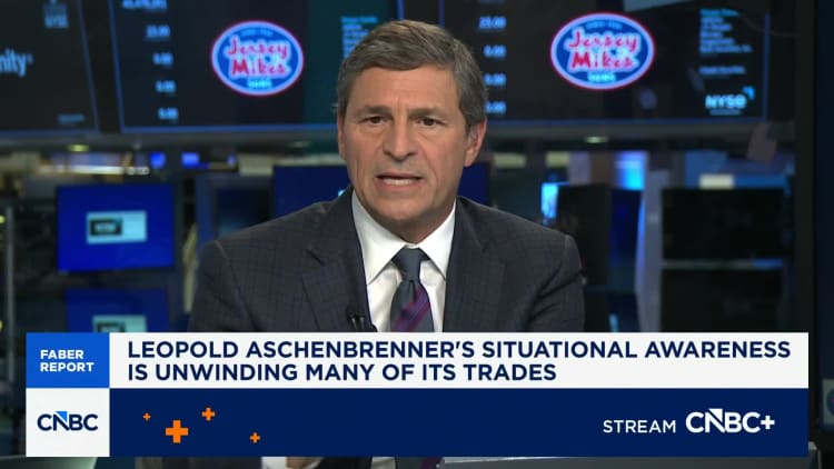 Star AI investor Leopold Aschenbrenner is unwinding trades after steep losses