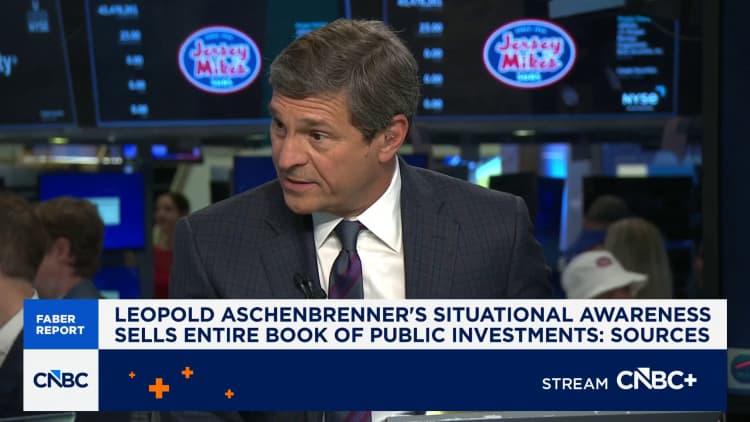 Leopold Aschenbrenner’s Situational Awareness sells entire book of public investments, sources say