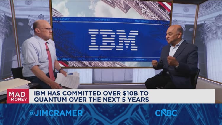 IBM CEO Arvind Krishna goes one-on-one with Jim Cramer