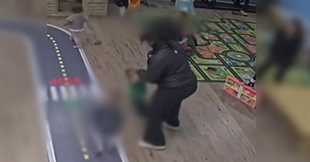 Parents sue fitness club daycare after video appears to show worker throwing child Parents sue fitness club daycare after video appears to show worker throwing child