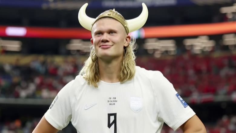 Norway’s Erling Haaland scores on and off the pitch after going viral among fans online