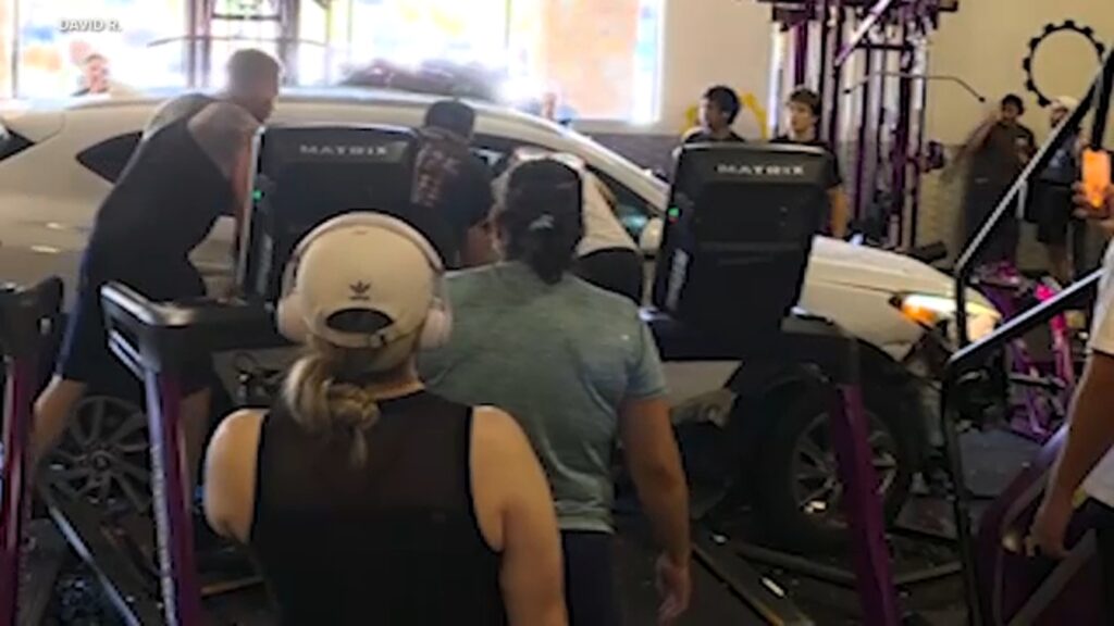 Woman crashes into IE Planet Fitness gym while suffering medical emergency Woman crashes into IE Planet Fitness gym while suffering medical emergency