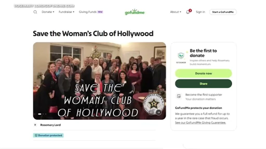 Woman’s Club of Hollywood seeks public’s help amid foreclosure threat Woman's Club of Hollywood seeks public's help amid foreclosure threat