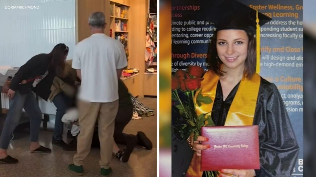 Video shows ICE agents in plain clothes detaining Ukrainian woman at SFO Video shows ICE agents in plain clothes detaining Ukrainian woman at SFO