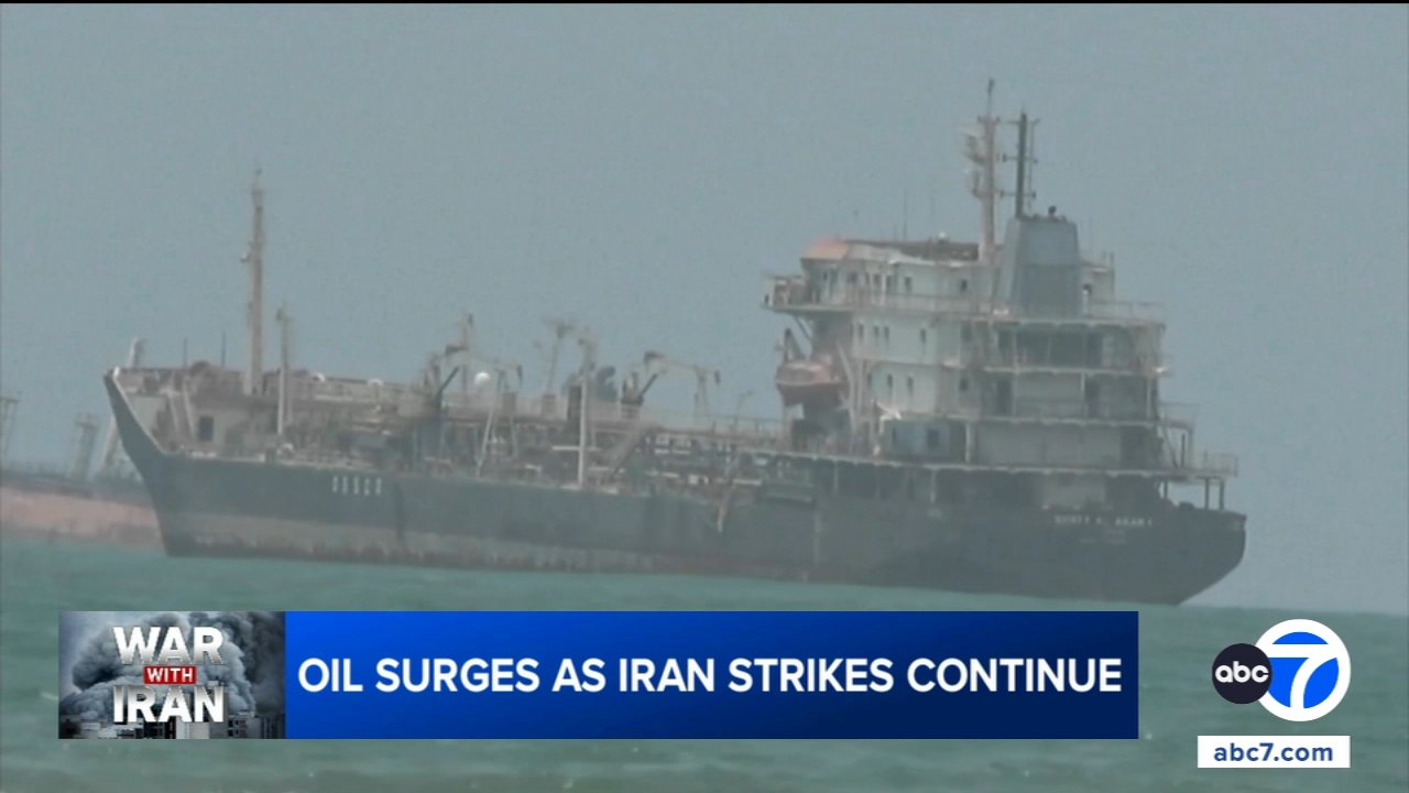 Oil prices surge as US strikes on Iran continue