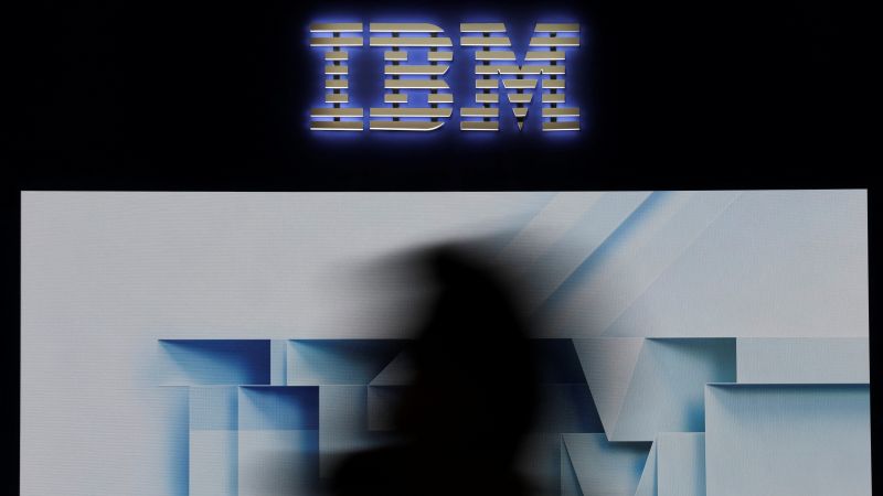 IBM is on pace for its worst day ever IBM is on pace for its worst day ever