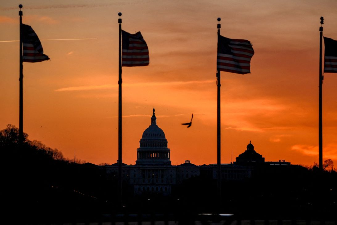 A view of the US Capitol on March 2, 2026.