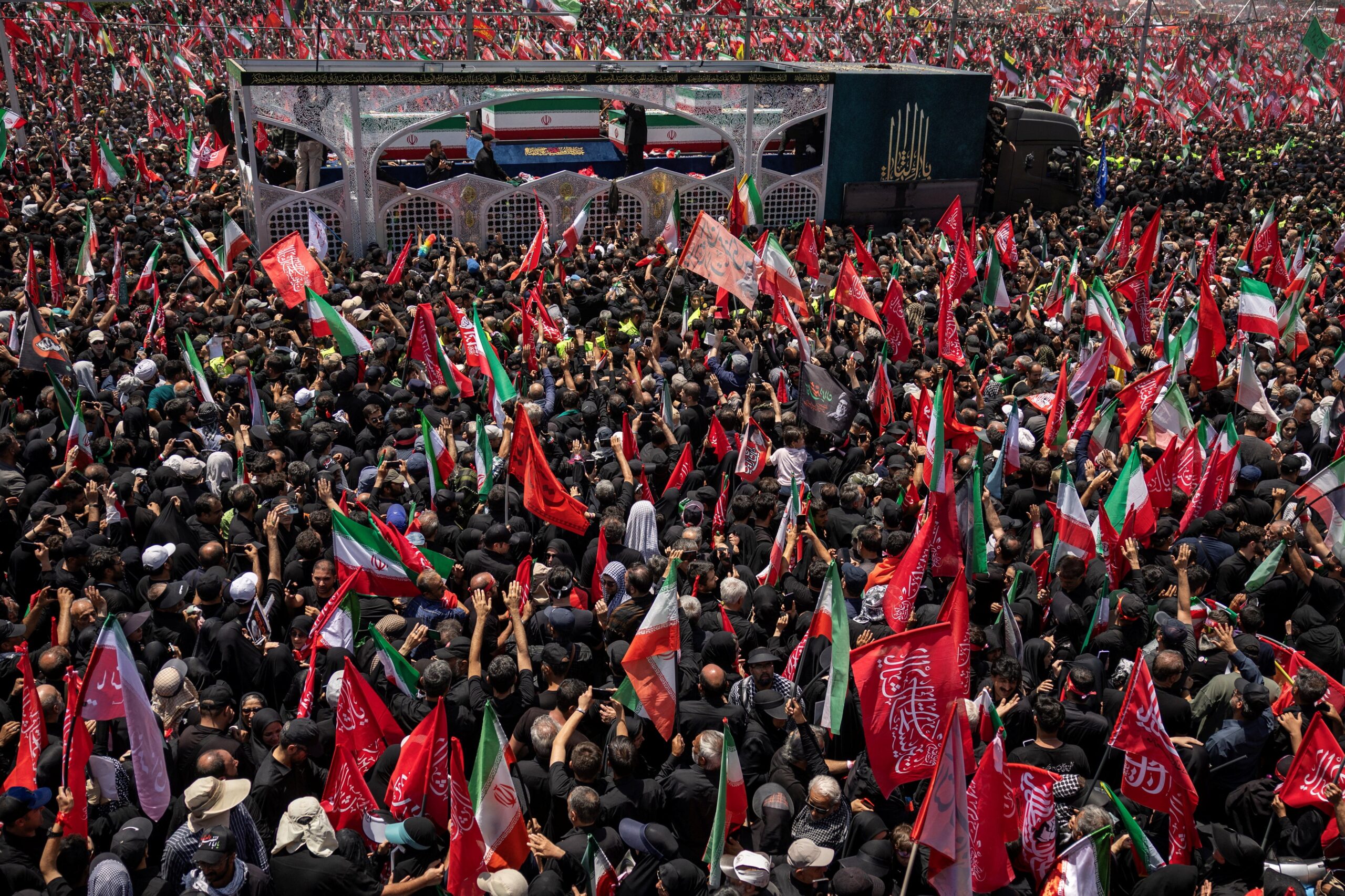 The processions will continue for several days
