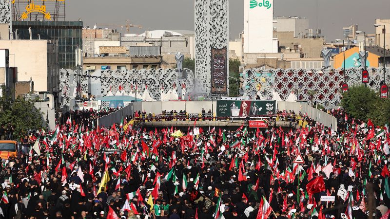 Live updates: Iran war, Ali Khamenei funeral underway, largest crowds yet expected Live updates: Iran war, Ali Khamenei funeral underway, largest crowds yet expected