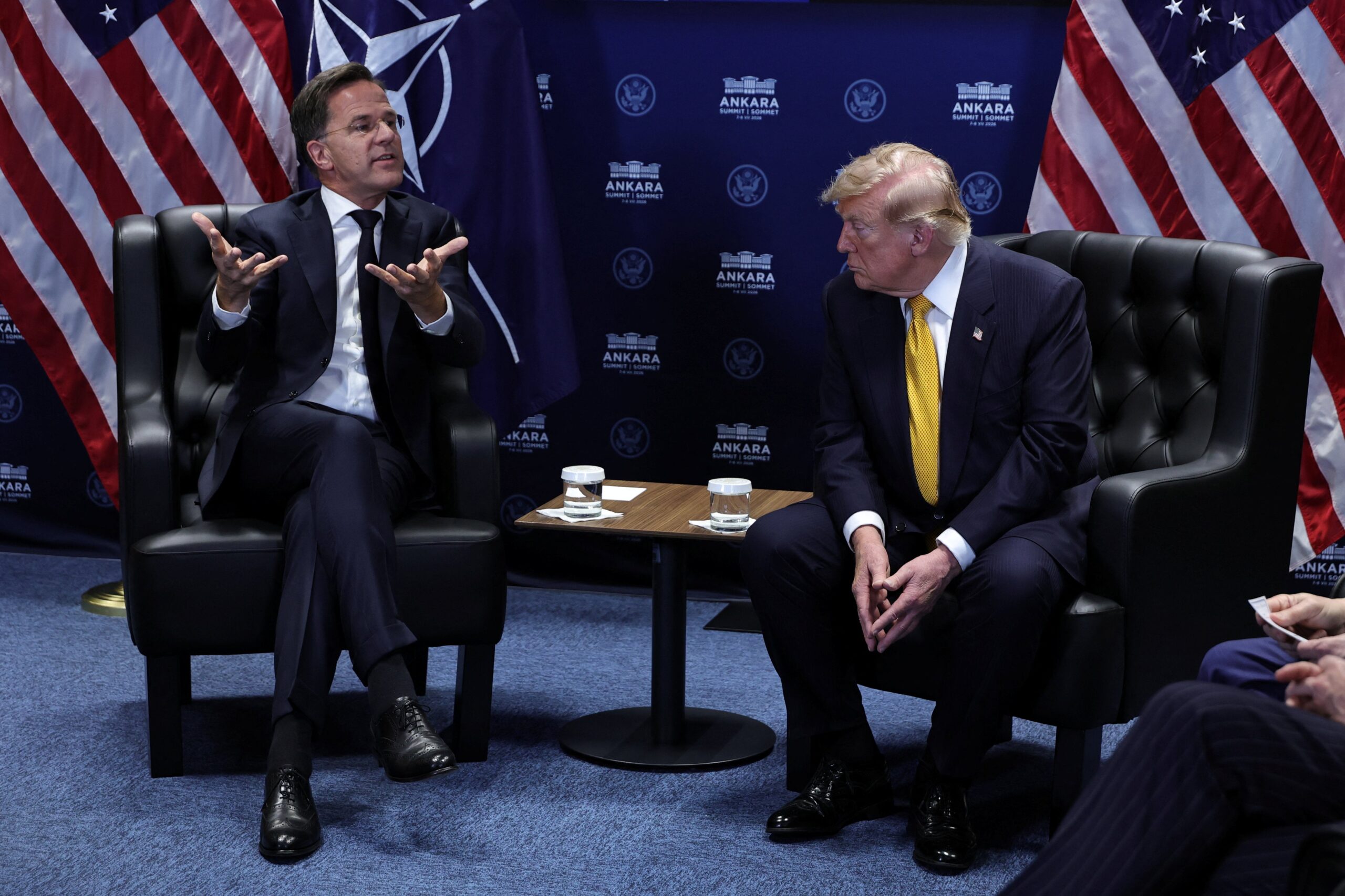 Rutte tried to placate Trump with figures of how Nato was lifting its spending