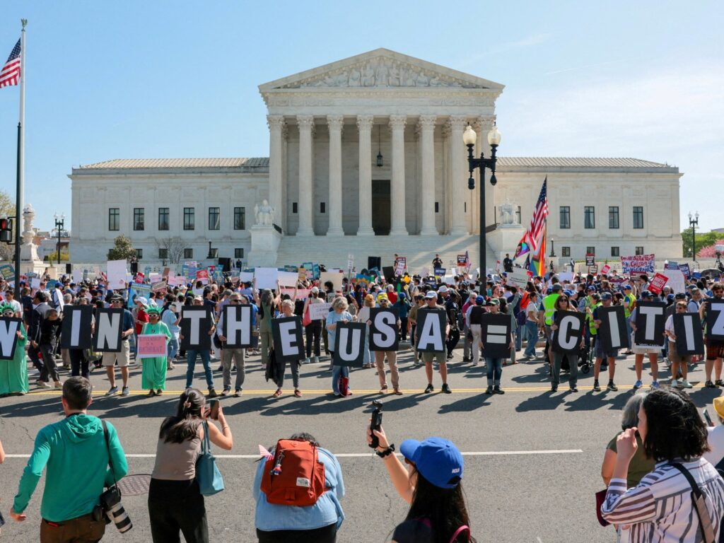 Trump to ask US Supreme Court for new hearing on birthright citizenship Trump to ask US Supreme Court for new hearing on birthright citizenship