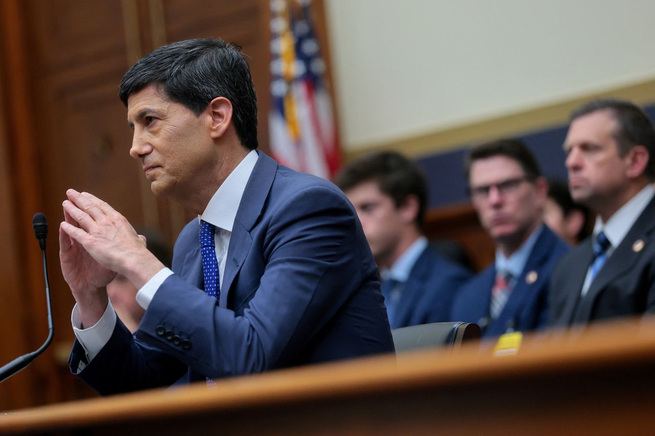 Federal Reserve Chairman Kevin Warsh attends a hearing of the House Financial Services Committee to testify on Capitol Hill on Tuesday.