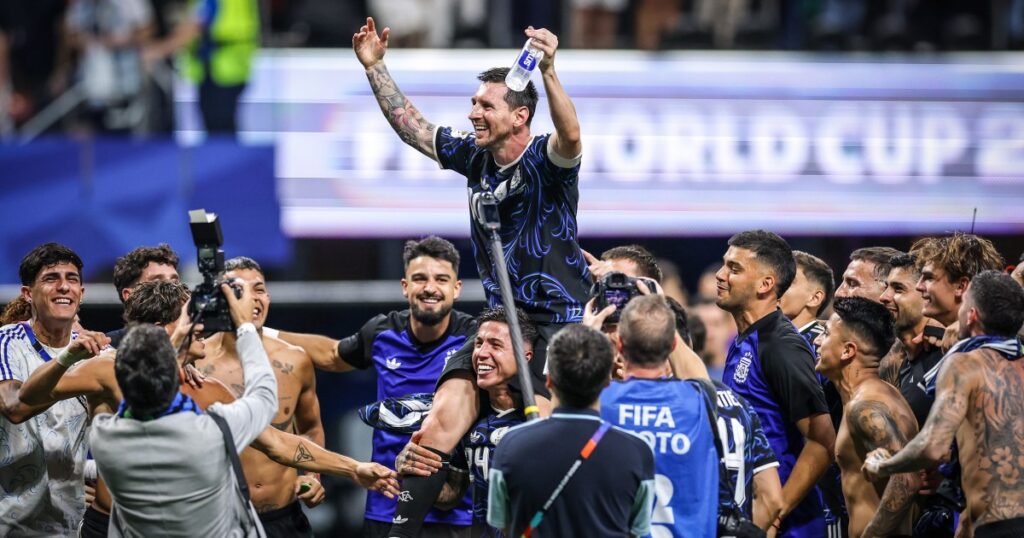 Argentina defeats England 2-1 after another comeback; Spain awaits in World Cup final Argentina defeats England 2-1 after another comeback; Spain awaits in World Cup final
