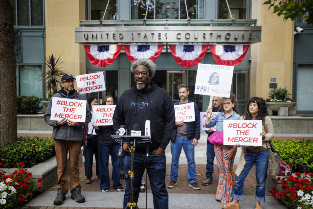 An Oakland Judge Will Soon Rule on 1 of the Largest Media Mergers in Hollywood History An Oakland Judge Will Soon Rule on 1 of the Largest Media Mergers in Hollywood History