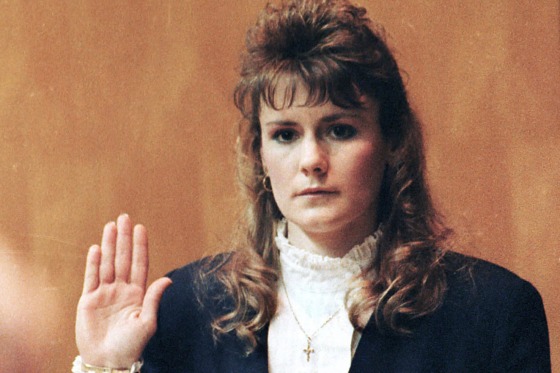 Pamela Smart prepares to testify in Exeter, N.H., in 1991.