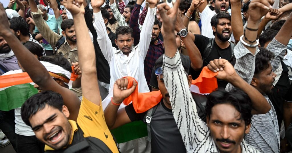 ‘Cockroaches won’: India’s youth protest leaders declare victory as minister resigns ‘Cockroaches won’: India’s youth protest leaders declare victory as minister resigns