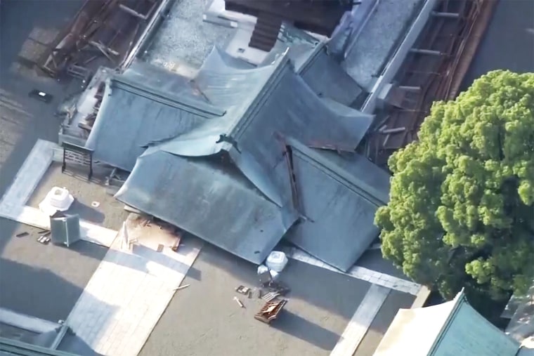 Japan earthquake damage