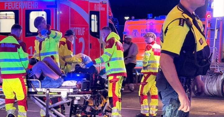 A person is killed and several are injured at Berlin’s LGBTQ+ march when a car drives into the crowd – National A person is killed and several are injured at Berlin’s LGBTQ+ march when a car drives into the crowd - National