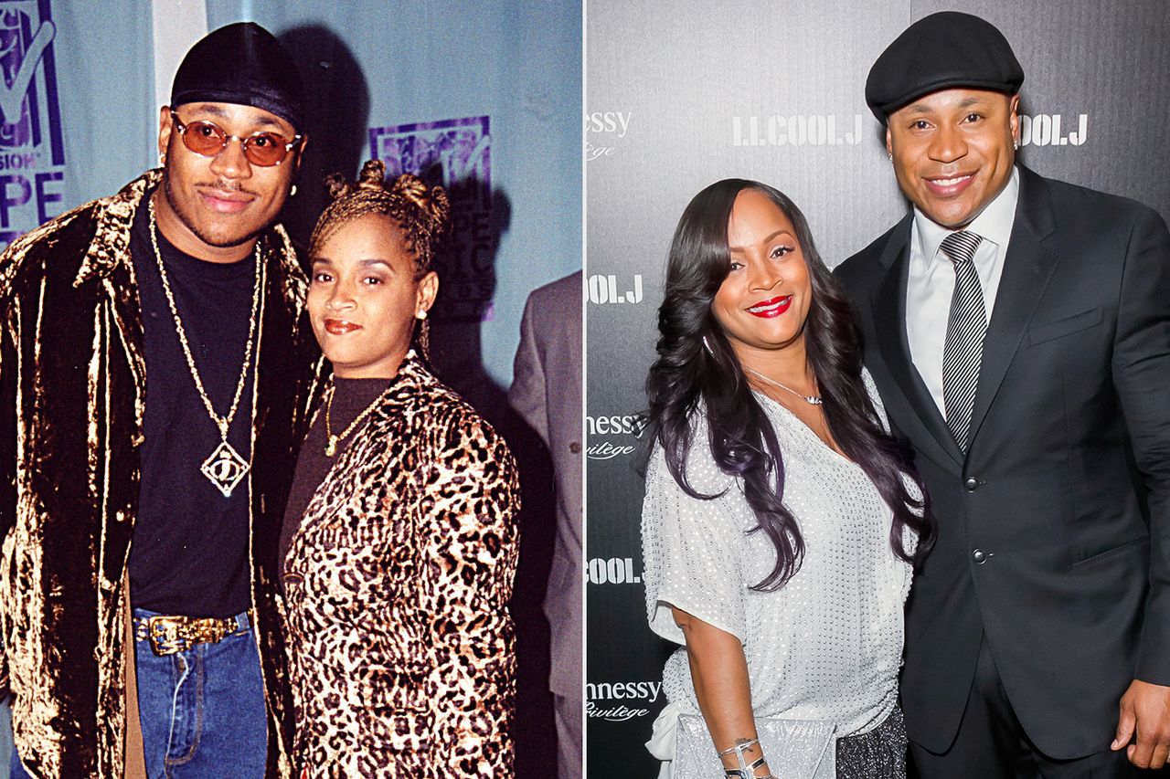 LL Cool J and Simone Smith during 1997 MTV Europe Music Awards; LL Cool J and Simone Smith on January 25, 2014 in Los Angeles, California.Credit: Jeff Kravitz/FilmMagic; Rodrigo Vaz/FilmMagic