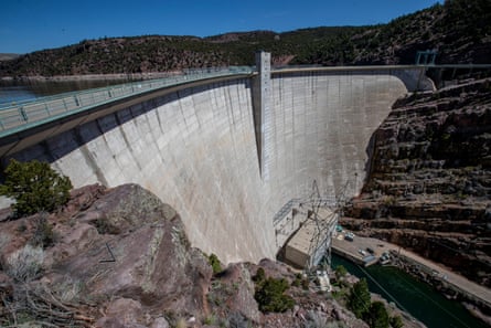 a hydroelectric plant