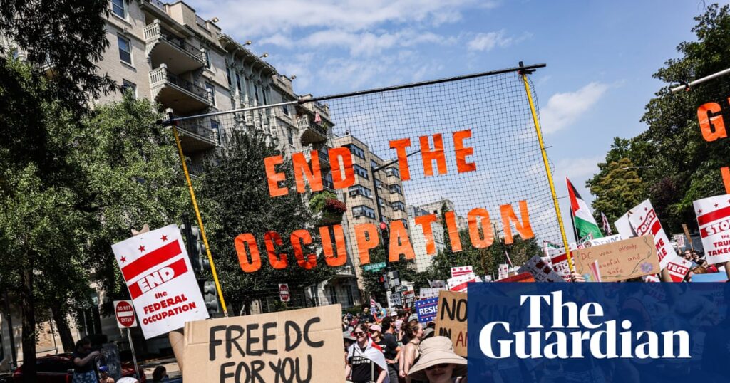 A year into a national guard deployment, DC residents say they live in ‘a city under siege’ A year into a national guard deployment, DC residents say they live in ‘a city under siege’