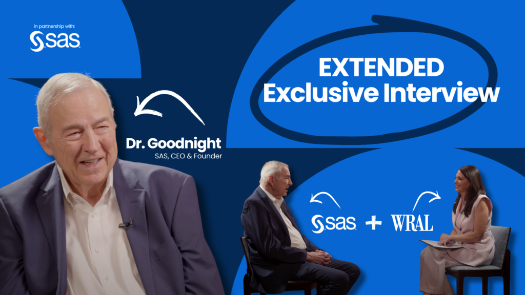 SAS at 50: Founder and CEO Dr. Jim Goodnight on innovation, AI and what’s next SAS at 50: Founder and CEO Dr. Jim Goodnight on innovation, AI and what's next