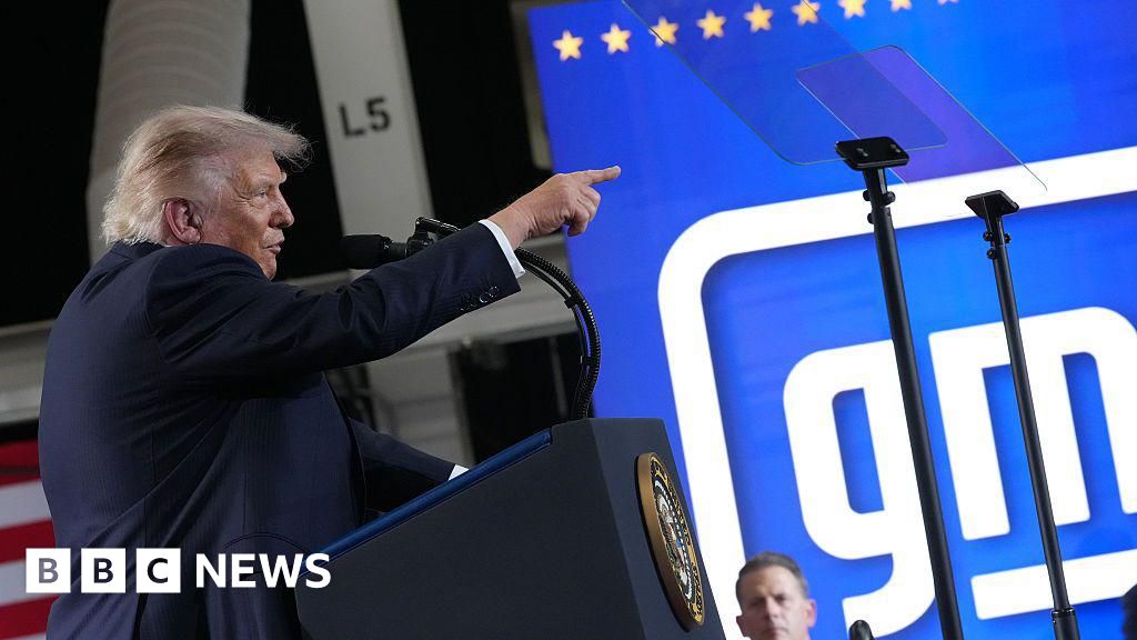 Trump defends tariffs in hard Trump defends tariffs in hard