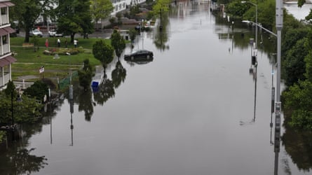 flooded street