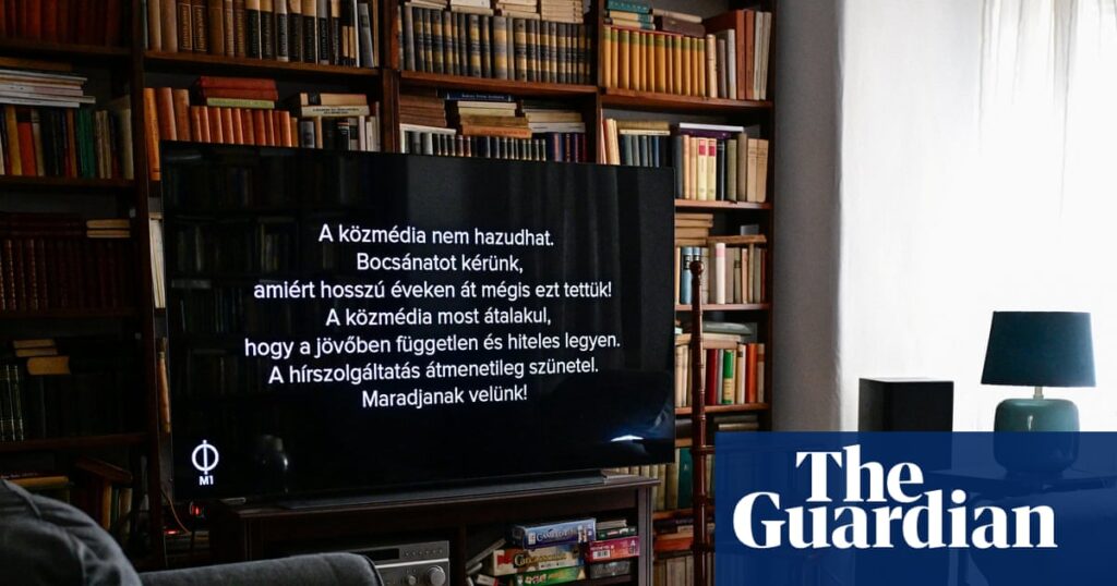 Hungarian public media outlets halt broadcasting in post-Orbán shake Hungarian public media outlets halt broadcasting in post-Orbán shake
