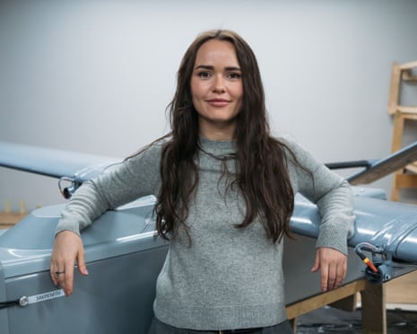 The chief executive of Fire Point, Iryna Terekh