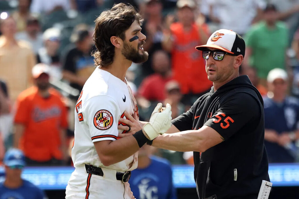 Blaze Alexander suffers hand fracture after hit by pitch that sparked benches