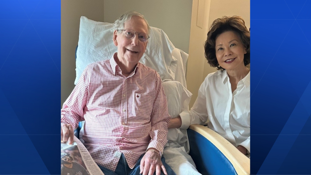 'Still have unfinished business to complete': Sen. Mitch McConnell gives update on health, says he is out of the hospital