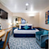 Inside your cabin, space is at a premium.