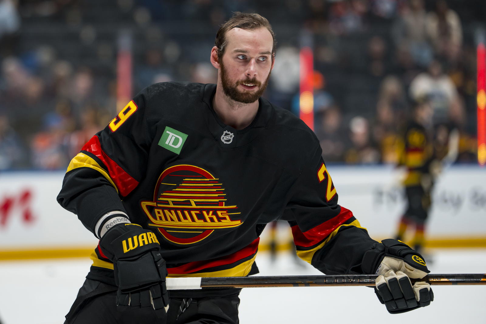 While Marcus Pettersson may not be familiar with the New York Rangers, he is familiar with their head coach. 