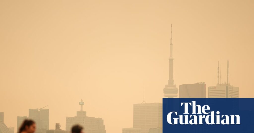Canada issues air quality warnings over US wildfire smoke after Trump tariff threat Canada issues air quality warnings over US wildfire smoke after Trump tariff threat