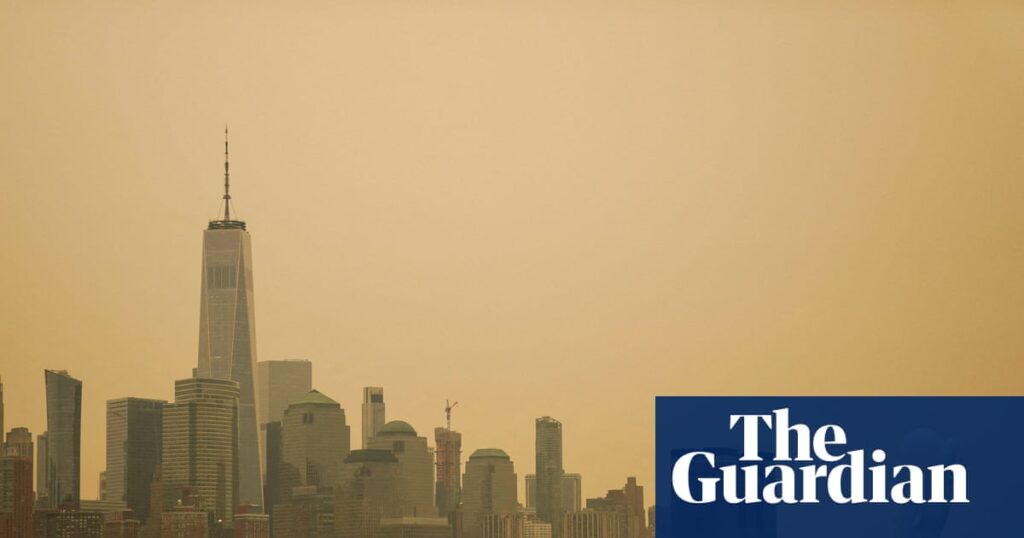 Air quality plummets in 20 US states as smoke from Canadian wildfires spreads Air quality plummets in 20 US states as smoke from Canadian wildfires spreads