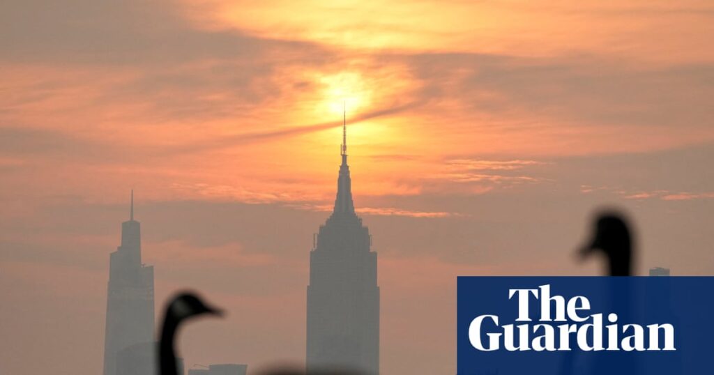 More Canadian wildfire smoke shrouds US midwest, mid-Atlantic and north More Canadian wildfire smoke shrouds US midwest, mid-Atlantic and north