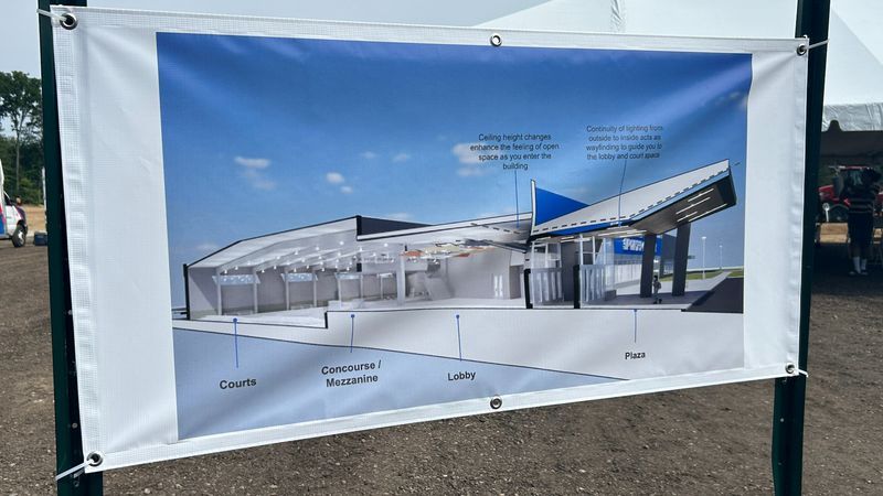 Kalamazoo’s new youth sports complex has officially broken ground! The project has been years in the making and multiple renderings showcased the final plans. (Mackenize Dekker/WWMT)