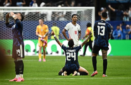 Joy for Argentina and agony for England at the final whistle