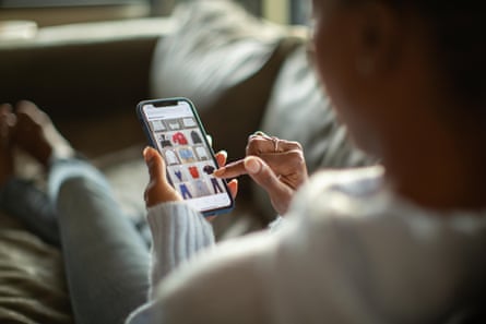 a person on their phone