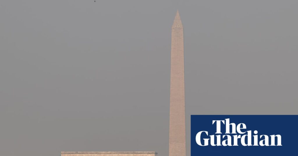 Air quality warnings remain in place across US as wildfire smoke continues to swathe country Air quality warnings remain in place across US as wildfire smoke continues to swathe country